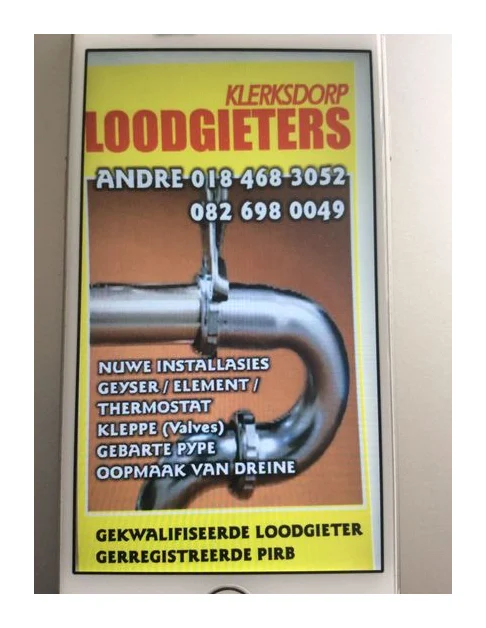 Klerksdorp Plumbers/ Loodgieters logo