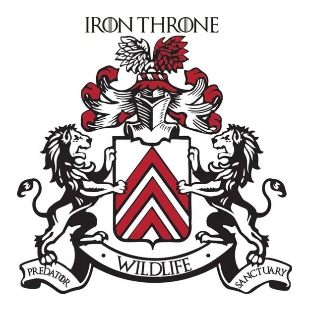 Iron Throne Predator Park & Brewing Co. logo