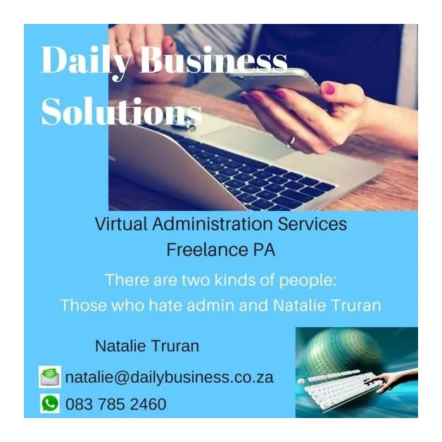 A - Daily Business Solutions Typing Service logo