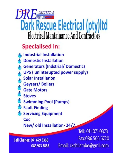 Dark Rescue Electrical (pty) logo