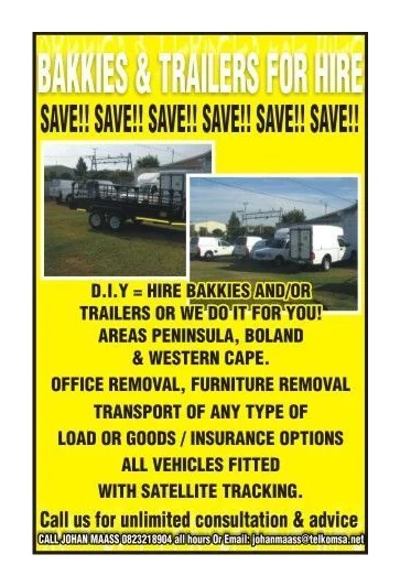 Bakkie and Trailer logo