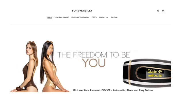 ForeverSilky - Best Laser Hair Removal Machin logo