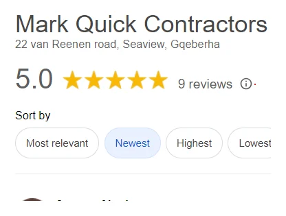 Mark Quick Contractors logo