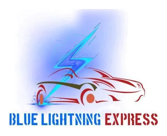 Blue Lightning Express logo