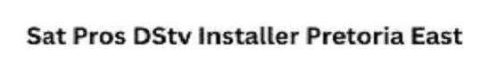 Sat Pros DStv Installer Pretoria East logo